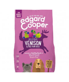 Edgard&Cooper Grain Free per Cani Adult con Cervo e Anatra da 2,5 Kg 