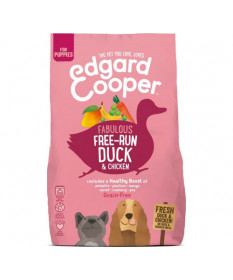 Edgard&Cooper Grain Free per Cani Puppy con Anatra e Pollo da 2,5 Kg 
