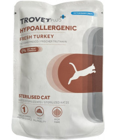 Trovet Plus Hypoallergenic per Gatti Sterilizzati con Tacchino bst da 100 gr