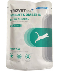 Trovet Plus Weight & Diabetic per Gatti con Pollo bst da 100 gr