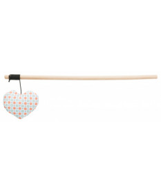 Trixie Canna da pesca con Cuore per Gatti 
