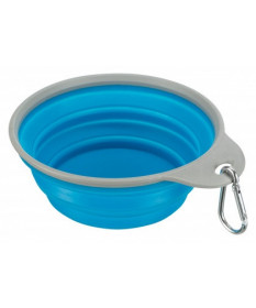 Trixie Ciotola da viaggio con Bordo Rigido 0,5 l/ø 14 cm