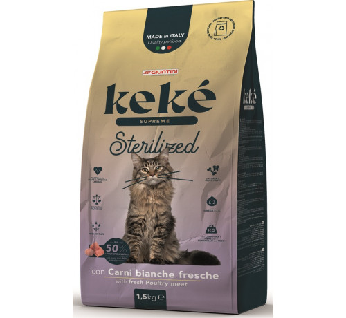 Keké Classic Party Fiesta per Gatti Ricco in Pollo con Fagottini da 1,5 Kg