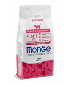 Monge Natural Superpremium per Kitten al Manzo da 400 gr
