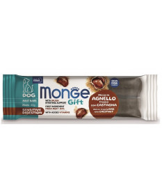 Monge Gift Meat Bars Sensitive Digestion per Cani all'Agnello con Castagne da 2 pz