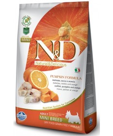 Farmina N&D Pumpkin Formula Mini per Cani da 2,5 kg