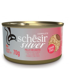 Schesir Silver per Gatti Senior Filetti in Brodo da 70 gr 2