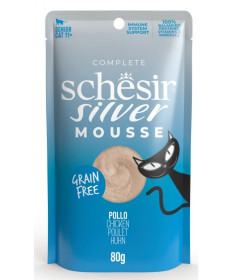 Schesir Silver per Gatti Senior Mousse bst da 80 gr 2