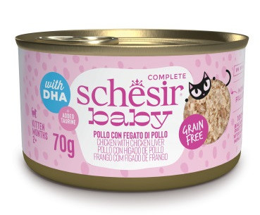 Schesir Baby per Kitten Filetti in Brodo da 70 gr
