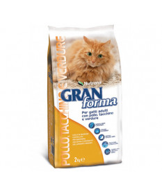 Nutrena Gran Forma per Gatto Adult con Pollo, Tacchino e Verdure da 2kg