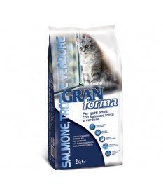 Nutrena Gran Forma per Gatto Adult con Salmone, Trota e Verdure da 2kg