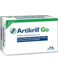Nbf Lanes Artkrill Go per Cani da 60 cpr