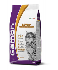 Gemon per Kitten con Pollo e Riso da 2 Kg 
