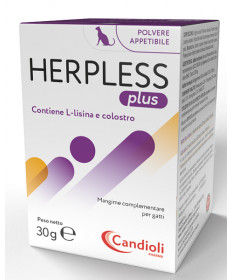 Candioli Herpless Plus per Gatti in polvere da 30 gr