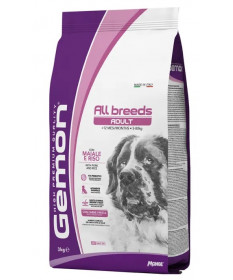 Gemon per Cani Adult All Breeds con Maiale e Riso da 3 Kg 
