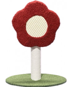 Vitakraft Tiragraffi colonna con Fiore 35x35x45h cm 