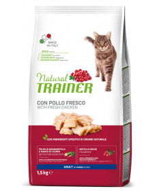 Trainer Natural per Gatto Adult con Pollo Fresco da 1,5 Kg