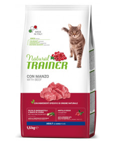 Trainer Natural per Gatto Adult con Manzo da 300 gr
