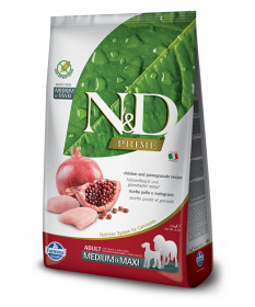 Farmina N&D Prime per Cane Adult Medium Maxi con Pollo e Melograno da 12 Kg