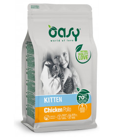 Oasy per Gatto Kitten con Pollo da 300 gr