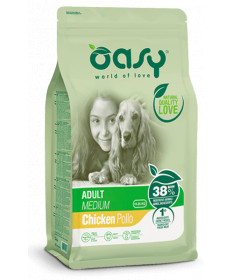 Oasy per Cane Adult Medium con Pollo da 3 Kg 