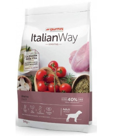 Italian Way per Cane Adult Medium Maxi Sensitive con Anatra da 12 kg