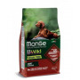 Monge Natural Superpremium BWild Grain Free per Cane Adult All Breeds con Agnello, Patate e Piselli da 2,5 Kg