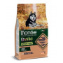 Monge Natural Superpremium BWild Grain Free per Cani Adulti All Breeds con Salmone e Piselli da 2,5 Kg