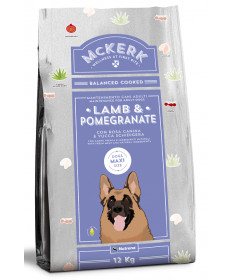 McKerk Adult Maxi con Agnello e Melograno da 12 Kg 