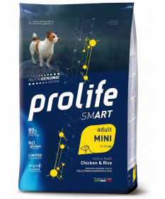 Prolife Smart Per Cani Adult Mini con Pollo e Riso da 2 Kg