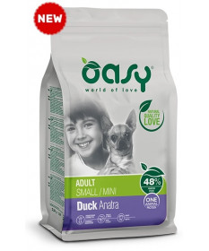 Oasy per Cani Adult Mini con Anatra da 2,5 Kg 