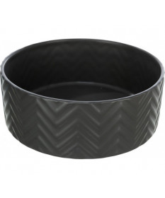 Trixie Ciotola in ceramica nero opaco 04 lt / 13 cm 