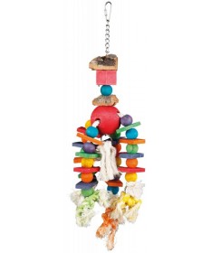 Trixie Gioco in legno colorato per Gabbie per Parrocchetti e Calopsite