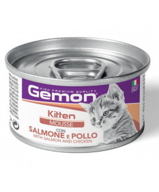 Gemon per Kitten Mousse con Salmone e Pollo da 85 gr