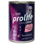 Prolife Grain Free Puppy Sensitive Medium Large con Maiale e Patate da 400 gr