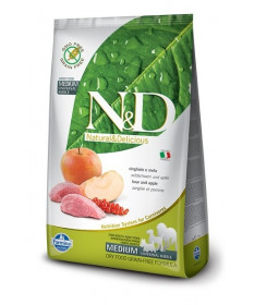 Farmina N&D per Cane Adult Medium con Cinghiale e Mela da 2,5 Kg