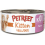 Petreet Natura Vellutate per Kitten da 60 gr