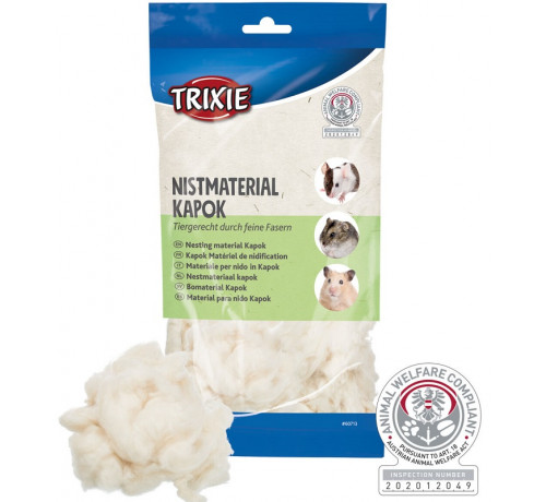 Trixie Materiale per Nido in kapok da 100 gr