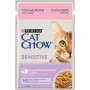 Cat Chow Sensitive con Salmone e Zucchine da 85 gr