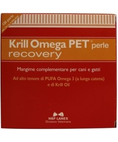 Nbf Lanes Omega Pet Recovery Perle per Cani e Gatti da 120 cpr