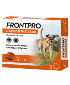 Frontpro per Cani 4-10 Kg da 3 compresse masticabili