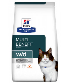 Hill's Prescription Diet Gatto secco w/d da 1,5 Kg