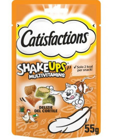 Catifactions Shake Ups Multivitamins per Gatti Delizie del Cortile da 55 gr
