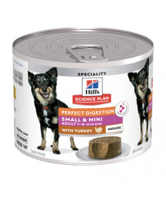 Hill's Science Plan Mousse Perfect Digestion per Cani Adult Small&Mini con Tacchino da 200 gr