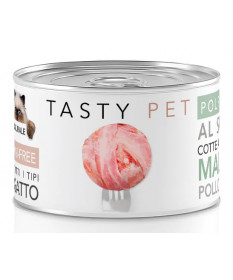 Tasty Pet Polpette al Sugo con Maiale, Pollo, Mela e Zucca per Gatti da 50 gr 2