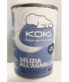 Koki per Cane Adult Delizia all'Agnello da 400g