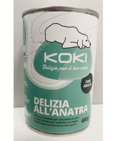 Koki per Cane Adulto con Anatra da 400 gr 2