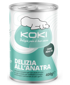 Koki per Cane Adulto con Anatra da 400 gr