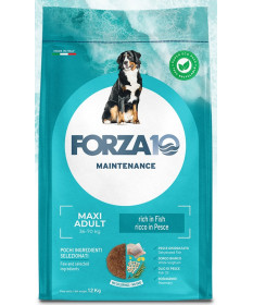 Forza10 Maintenance per Cane Adult Maxi con Pesce da 12,5 Kg
