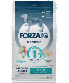 Forza10 Diet per Cane Medium con Pesce da 1,5 Kg